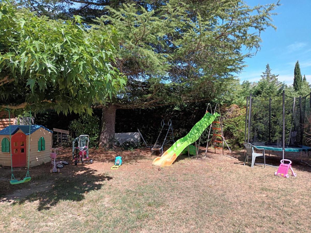Chalet Banane Devant Piscine, A 6Km Du Festival De Piano De La Roque D'Antheron Rognes Esterno foto