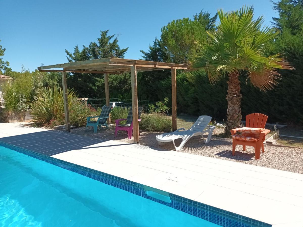 Chalet Banane Devant Piscine, A 6Km Du Festival De Piano De La Roque D'Antheron Rognes Esterno foto